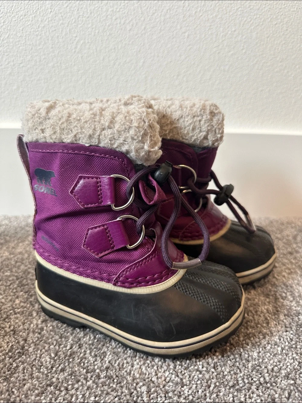 Childrens Yoot Pac Nylon - wild iris, dark plum
